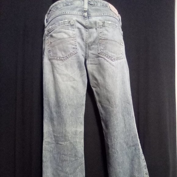 COPY - American Eagle Slightly Flared Distressed Blue Jeans 0 -- Final Price - Picture 15 of 15